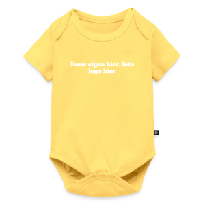 Geel rompertje korte mouwen